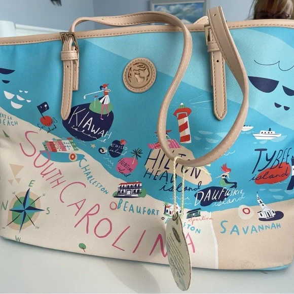 Beach tote - Sea islands collection  -spartina 449 . - Picture 8 of 10